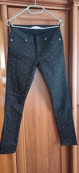 Czarne spodnie damskie r. 27 Romeo & Juliet Couture