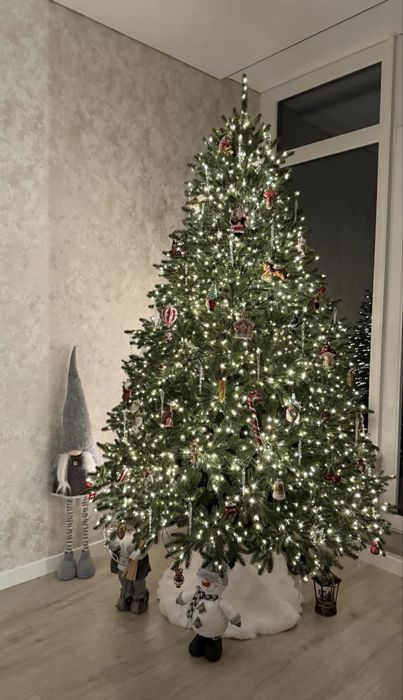 Штучна ялинка Альпійська зелена 2,3 м Siga Group сіга груп