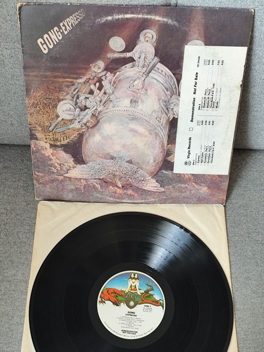 Gong - Expresso - winyl 1 press USA , Promo copy bardzo dobry stan, unikat