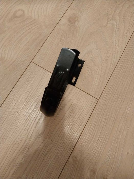 Hak rynnowy, uchwyt, rynhak,  ZENIT 127  9005 czarny BALEX