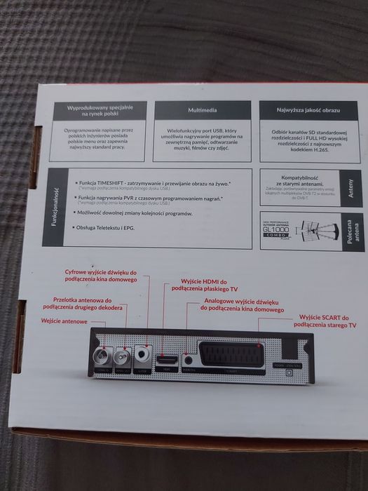 Dekoder do odbioru telewizji naziemnej