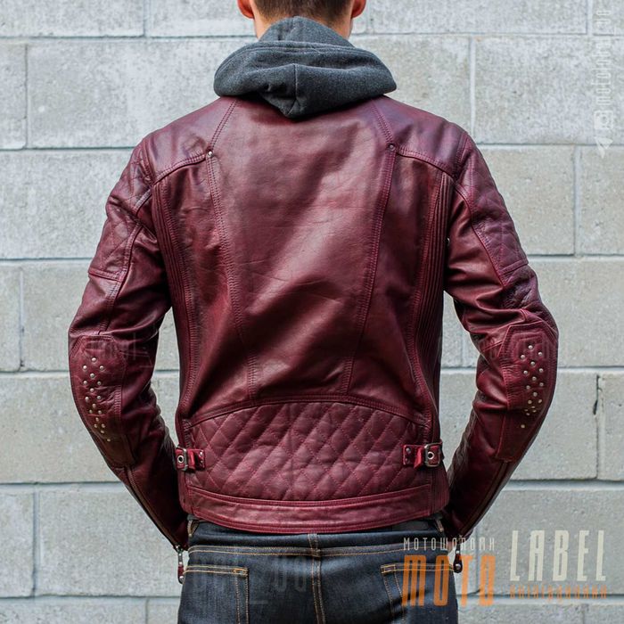 Куртка шкіряна Roland Sands Design Hemlock Linden Paramount Clash