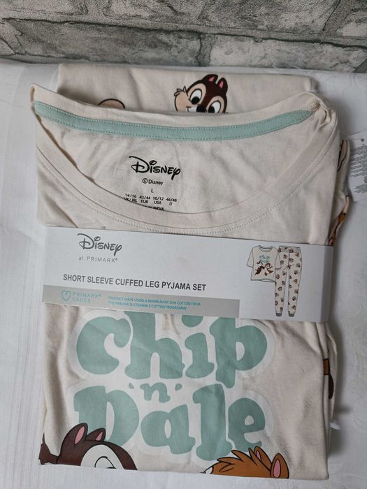 Piżama bawełniana Disney Chip&Dale PRIMARK
