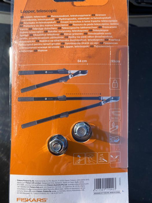 Fiskars sekator teleskopowy nowy .
