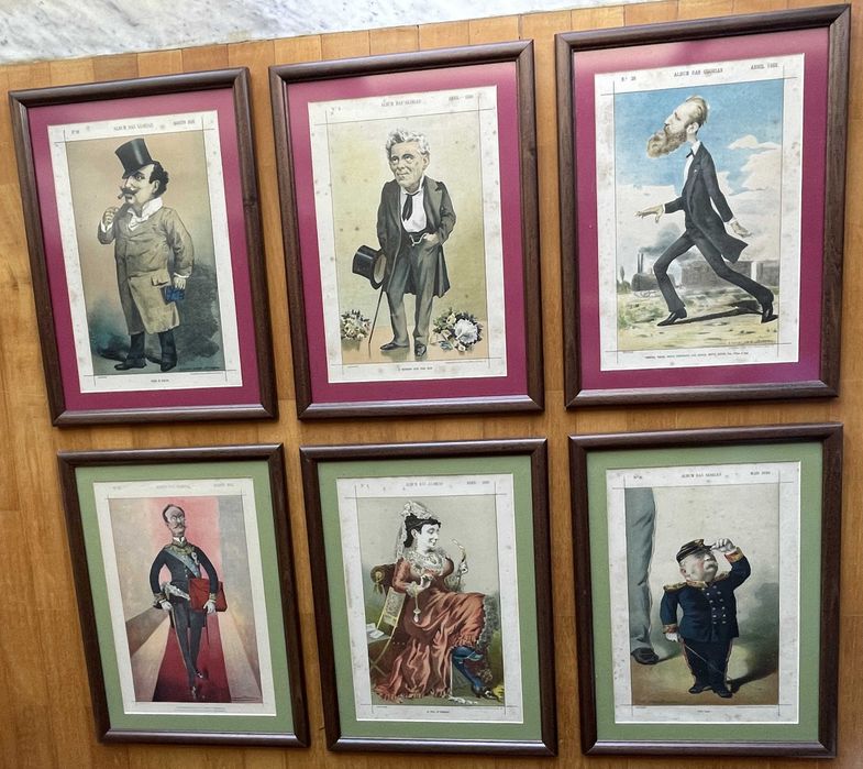 Rafael Bordalo Pinheiro, Caricaturas - Album das Glórias