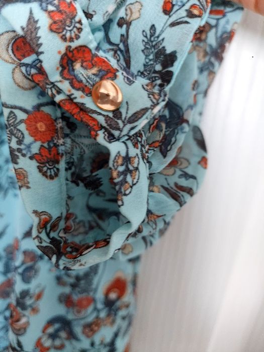 Nowa,sukienka z 3 falbanami w stylu boho, Exxpose Line, 2XL (44)