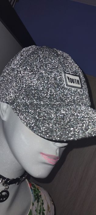 diamentowa Youth Czapka srebrna+ gratis i tym darmowa wysyłka