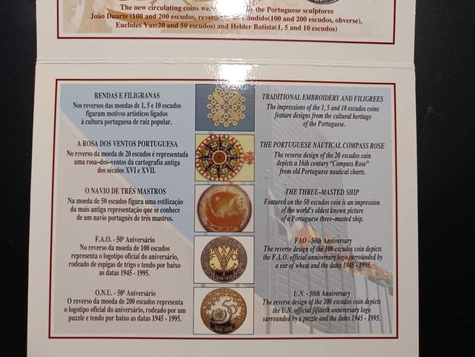 1995 – BNC – Série anual de moedas correntes