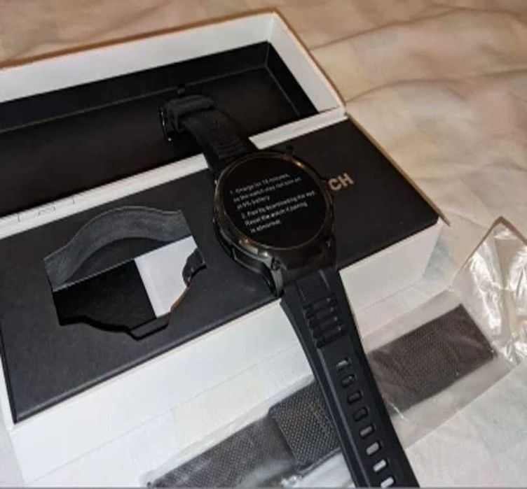 Умные часы 1.85" Ultra HD с GPS, Bluetooth звонками и батареей 710 мАч