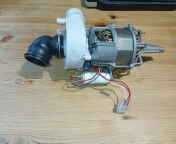 Pompa myjąca z grzałką do zmywarki SPRAWNA !Candy Futura CDF 885E10