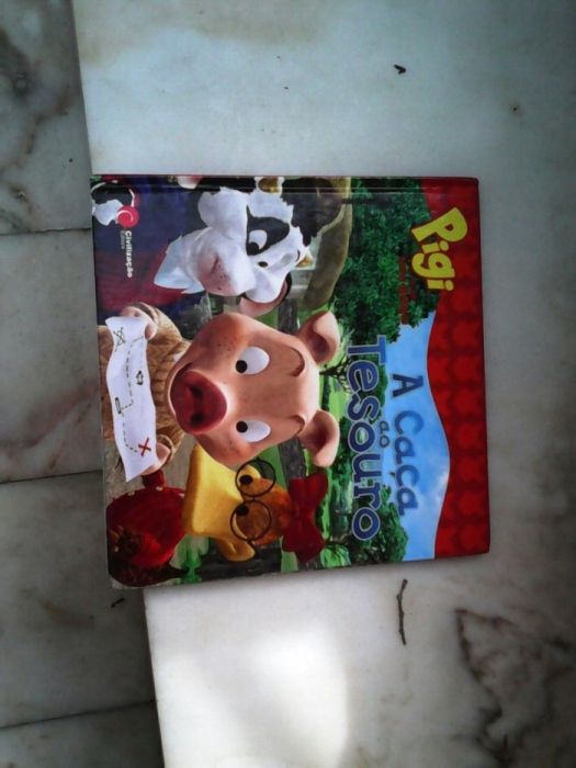 Conjunto 6 livros de histórias com desenhos ilustrados para criança