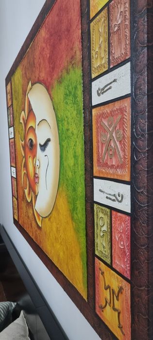 Quadro Sol | Lua | Dia | Noite