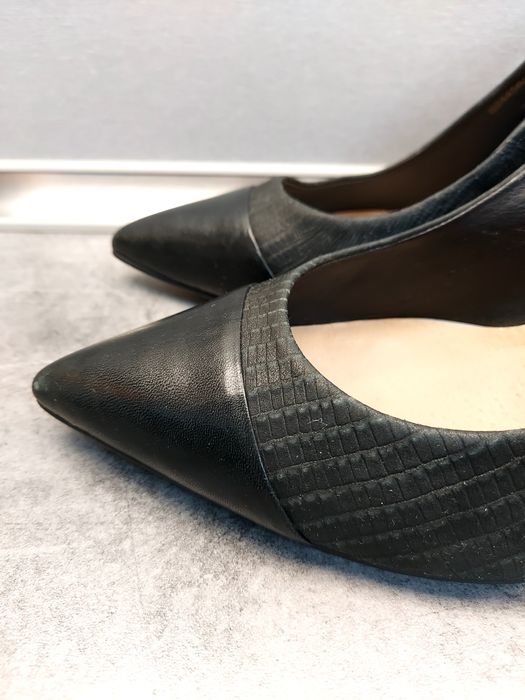 River Island szpilki roz.40 skóra naturalna , buty na obcasie
