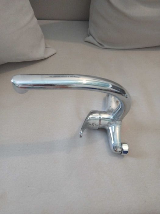 Torneira montada mas não usada