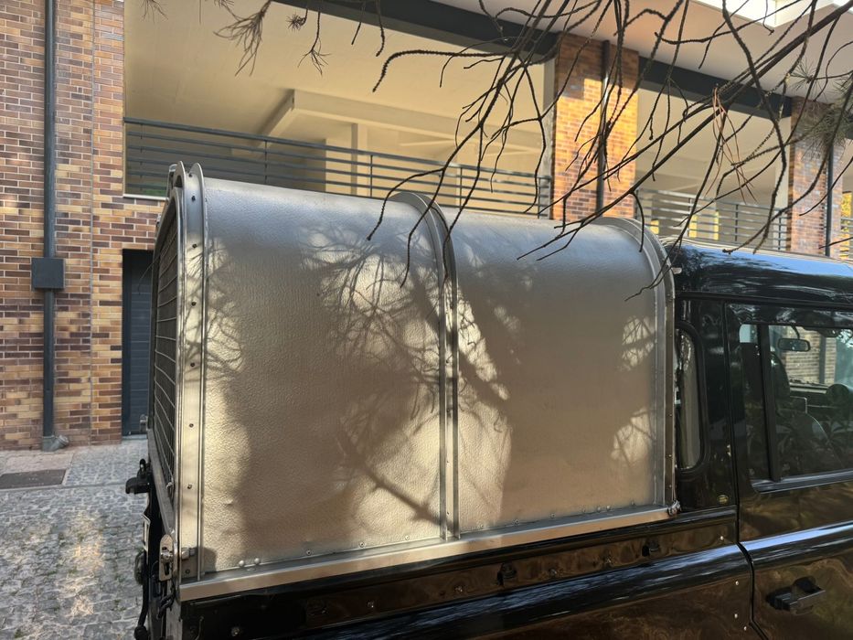 Caixa de de carga em metal  para Land Rover defender 110 Crew Cab