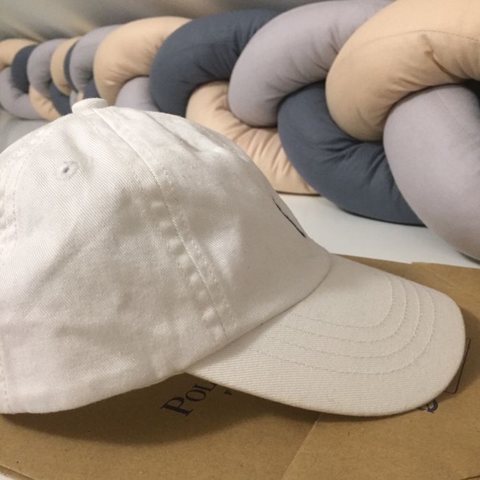 Czapka z daszkiem Polo Ralph Lauren 12/24 48 cm Nowa Biała