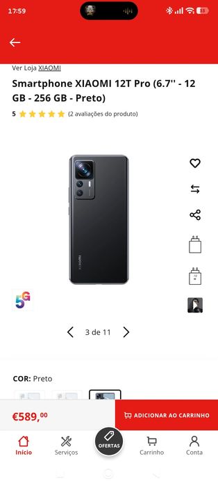 Xiaomi 12T Pro  256gb 200MP, Snapdragon 8+ Gen 1, 5000mAh, 120W