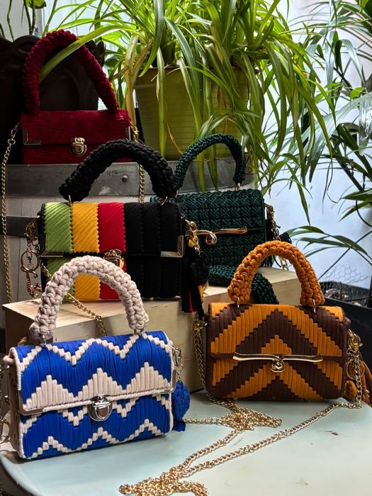 Bolsa 100% artesanal