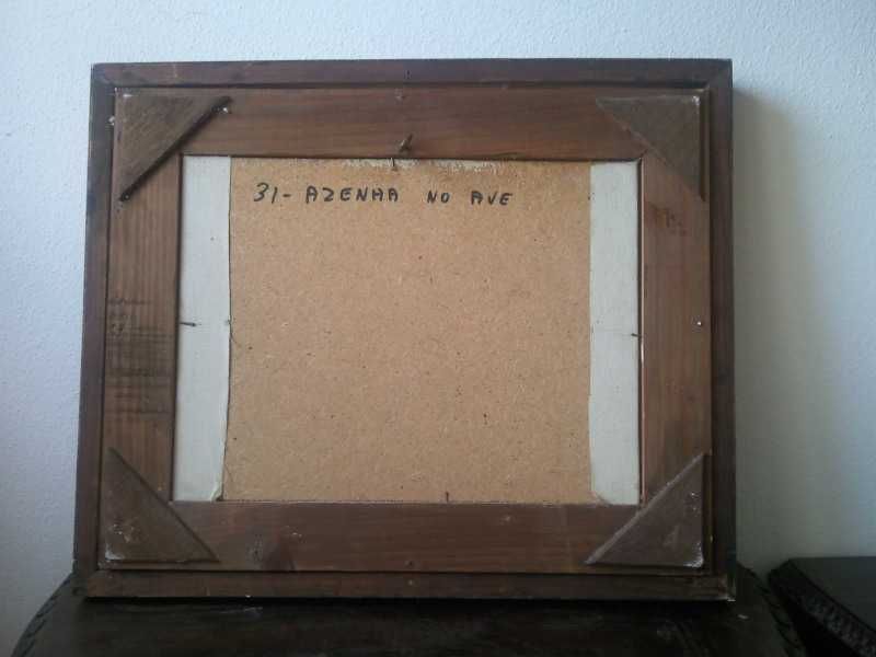 quadros a óleo de pintor reconhecido assinados e datados.