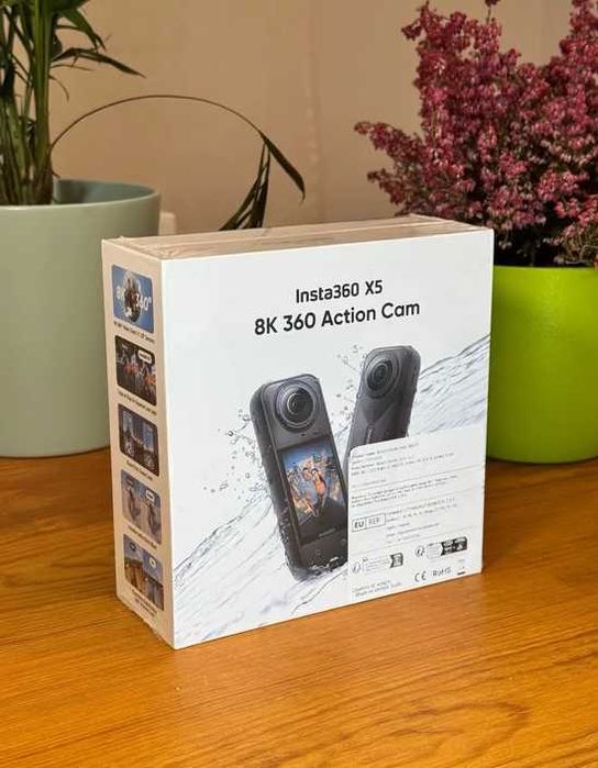 Insta360 X5 Nova Selada na caixa