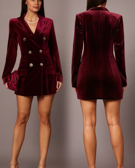 Оксамитове плаття-піджак Missguided (XS) Стан нової речі!
