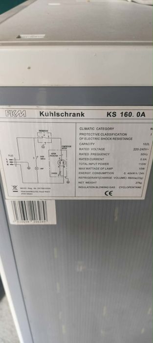 Oddam za darmo – lodówka PKM KS 160.0A