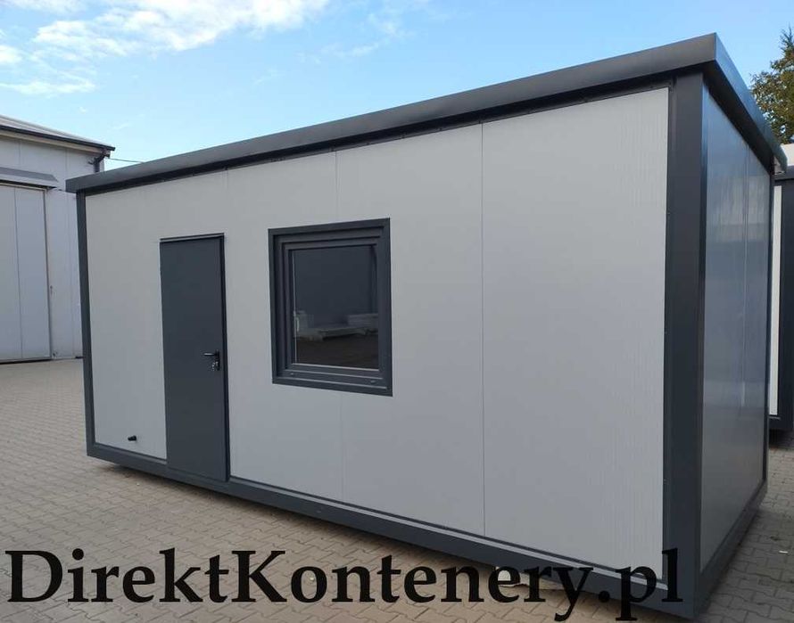 Kontener biurowy socjalny z WC 6x2,5m 15m2 całoroczny PRODUCENT