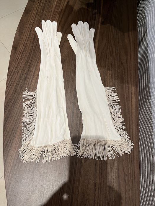 Перчатки бальные довоенные винтаж