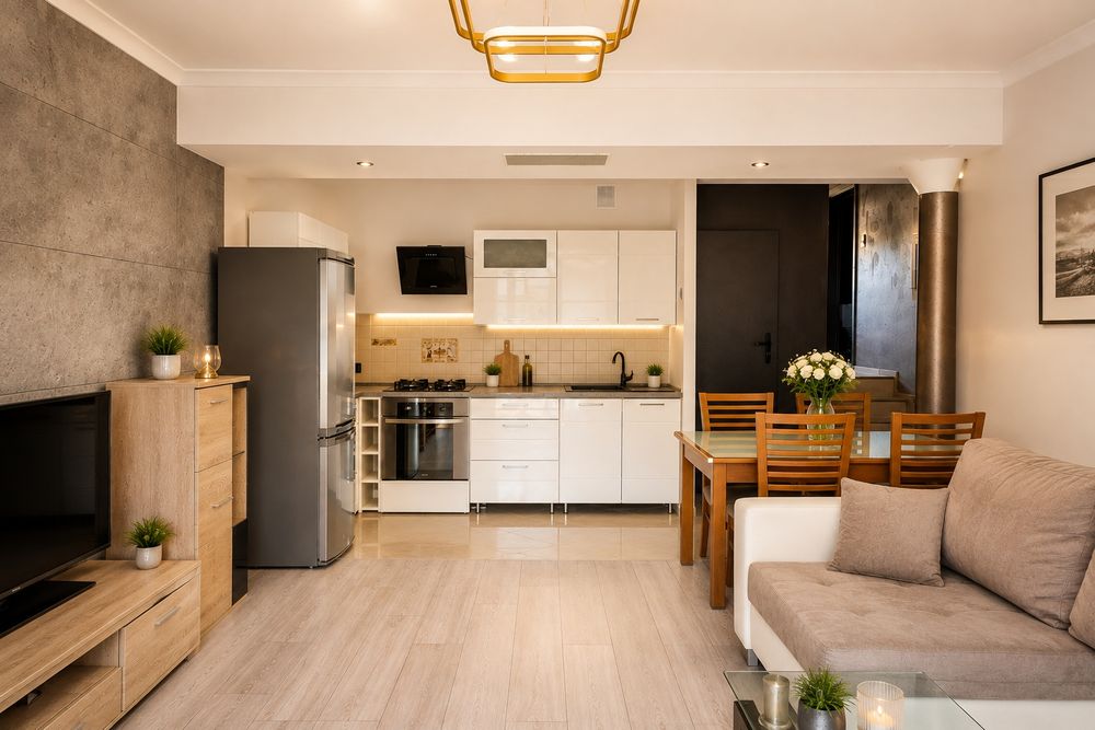 Mieszkanie 90 Mk 3 pokoje balkon ogród,parking piwnica,