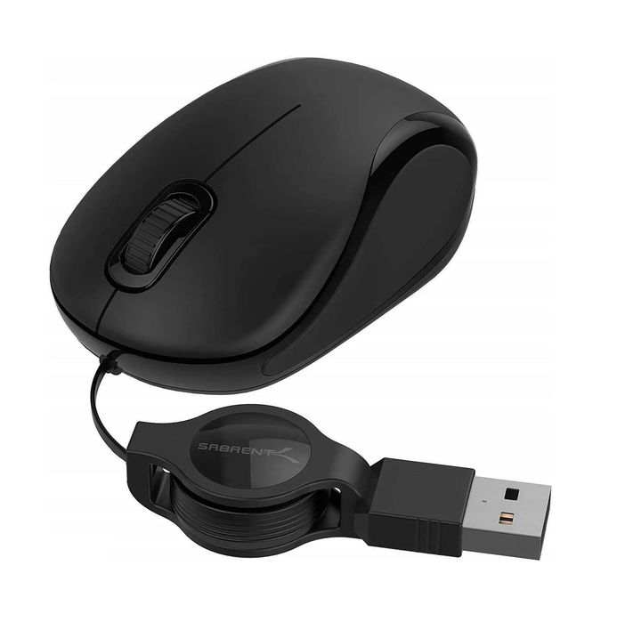 Mysz SABRENT usb przewodowa komputerowa