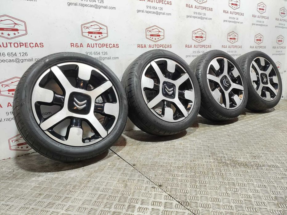 Conjunto Jantes R17 Citroen C4 Cactus de 2014 a 2018 Original