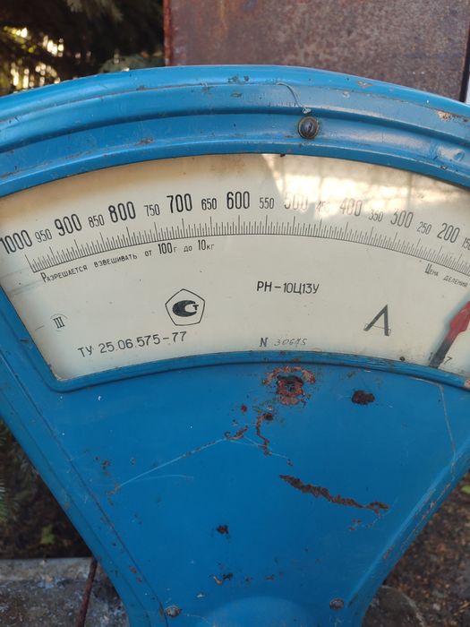 Веси тарелочние на гирях