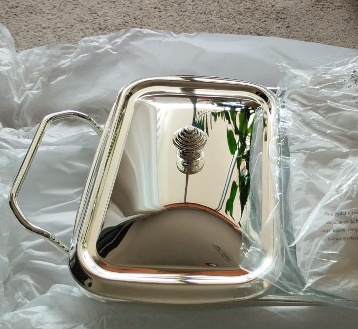 Base e 2 tabuleiros de servir Silverfield