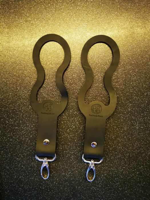 Petite&Mars Hang silikonowe uchwyty do wózka