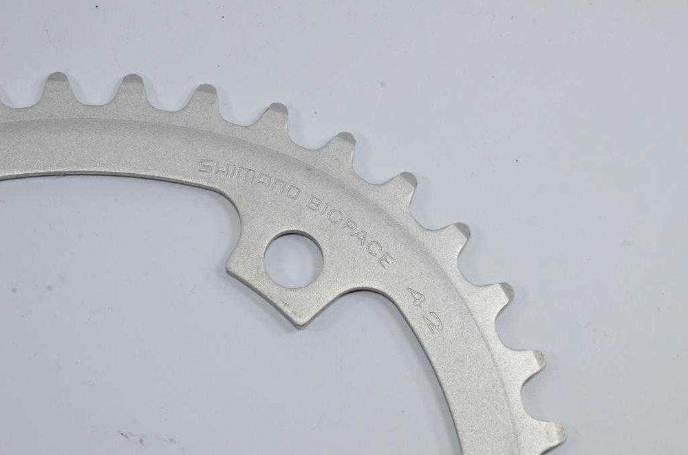 Zębatka tarcza blat Shimano Biopace 42 alu retro