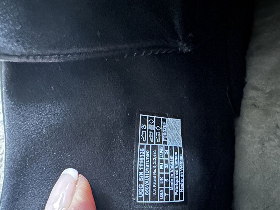 UGG botki jak nowe r.38 zimowe ciepłe