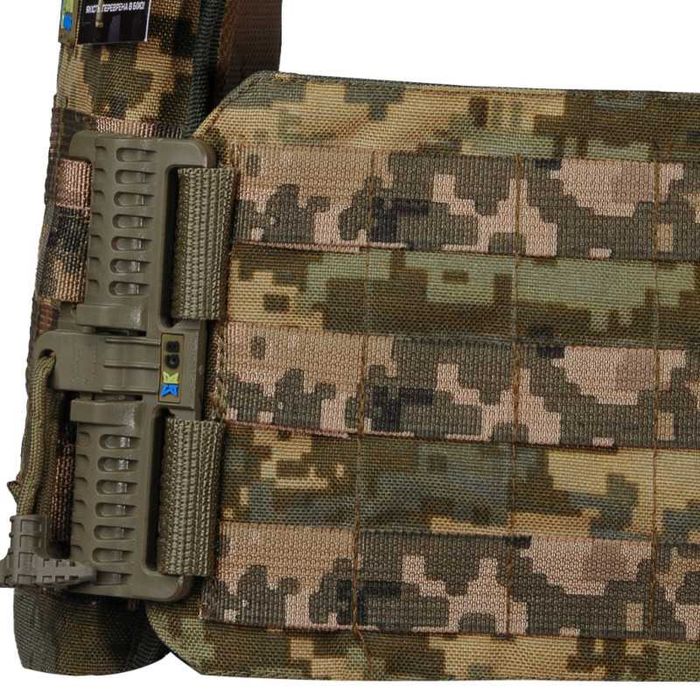 Плитоноска Ares (Warmor) Gen.2 ПІКСЕЛЬ. Від GLOBAL BALLISTICS.