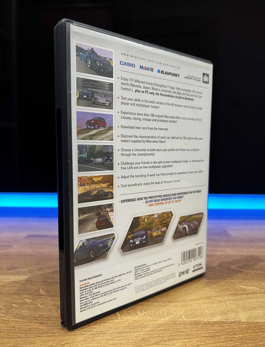 Mercedes-Benz World Racing (PC EN 2003) DVD BOX premierowe wydanie