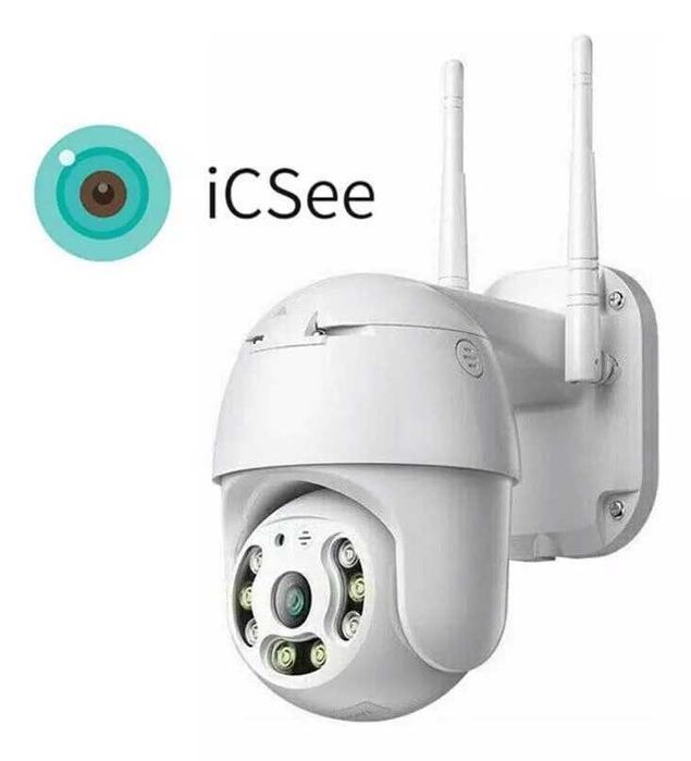 Камера відеоспостереження видеонаблюдение WiFi IP PTZ уличная iCsee A6
