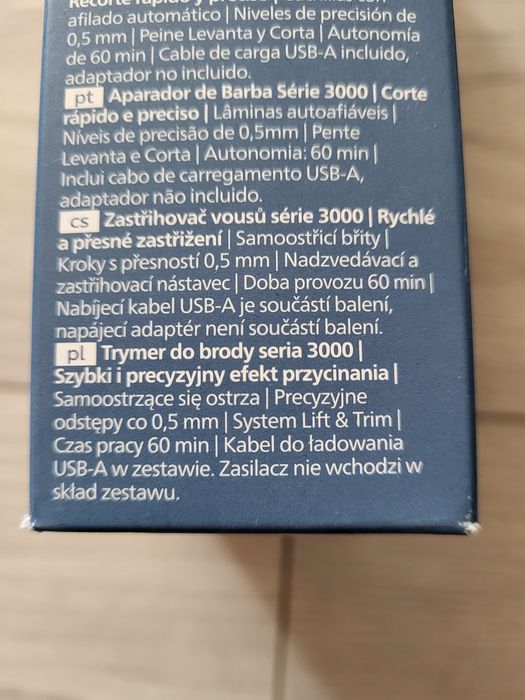 Trymer do brody Philips seria 3000 BT3619/15