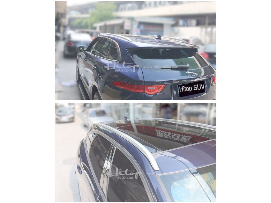 Jaguar F-Pace Рейлинги дуги на крышу под багажник (тюнинг)