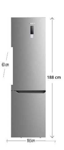 Frigorífico Combinado Princess HD403RW SUKI – Como Novo