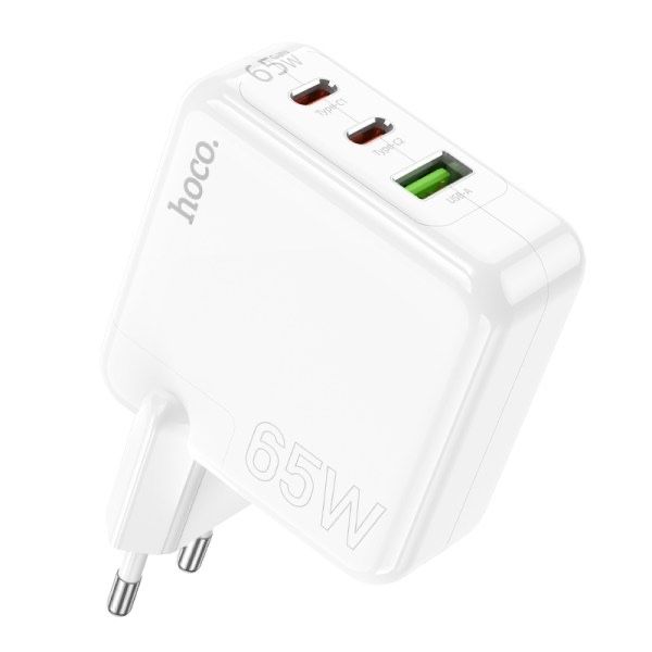 Мощное Зарядное Устройство Носо C115А / PD65W / QC3.0 / 2Type-C + USB