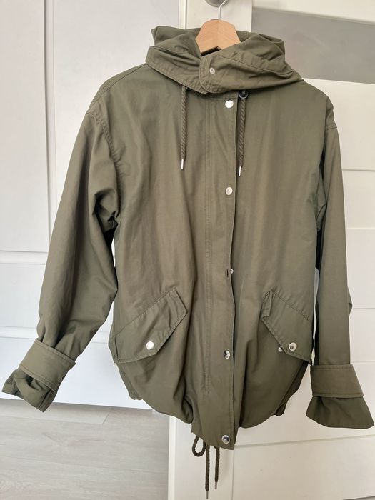Kurtka H&M ciemnozielona
