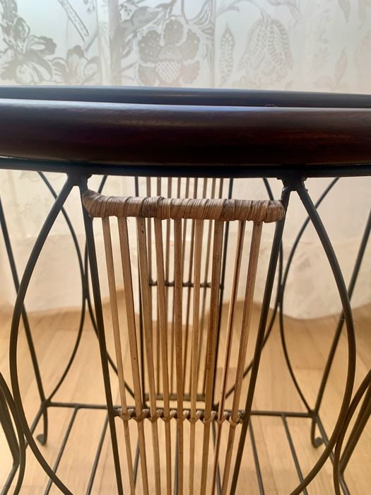 Porta revista antigo rústico