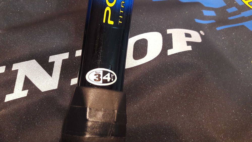 Rakieta tenisowa Dunlop Power Ti Titanium Alloy + piłki + pokrowiec