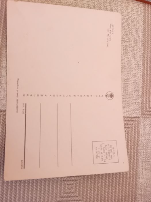 Widokówki Stegna i Łeba. PRL.