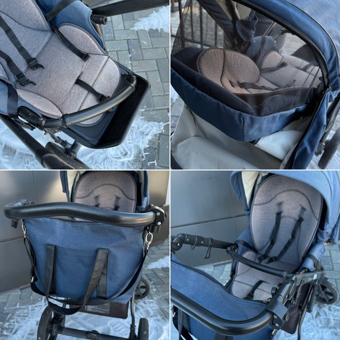 Візочок Roan Bass Next 2 в 1 люлька+прогулянкова коляска