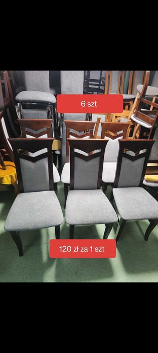 Krzesła po renowacji