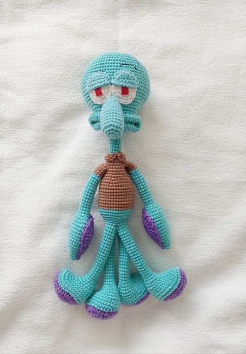 Герои Губка Боб крючком